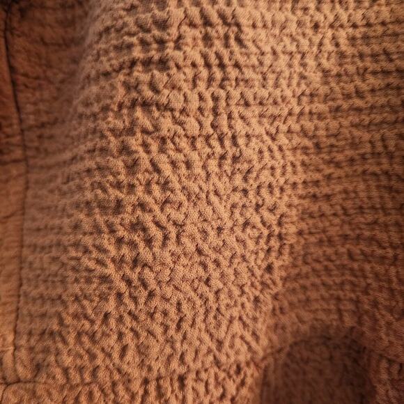 Madewell Peplum Toffee Open Back Top Women's SZ XS - NWT - Picture 9 of 10